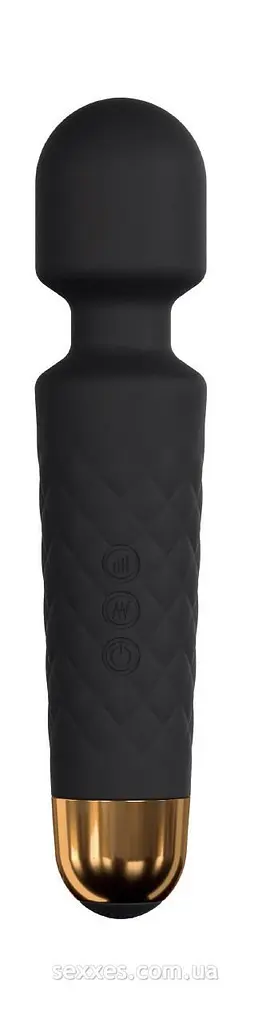 Мінівібромасажер Dorcel Wand Wanderful Black потужний, водонепроникний, 18 режимів роботи - фото 3