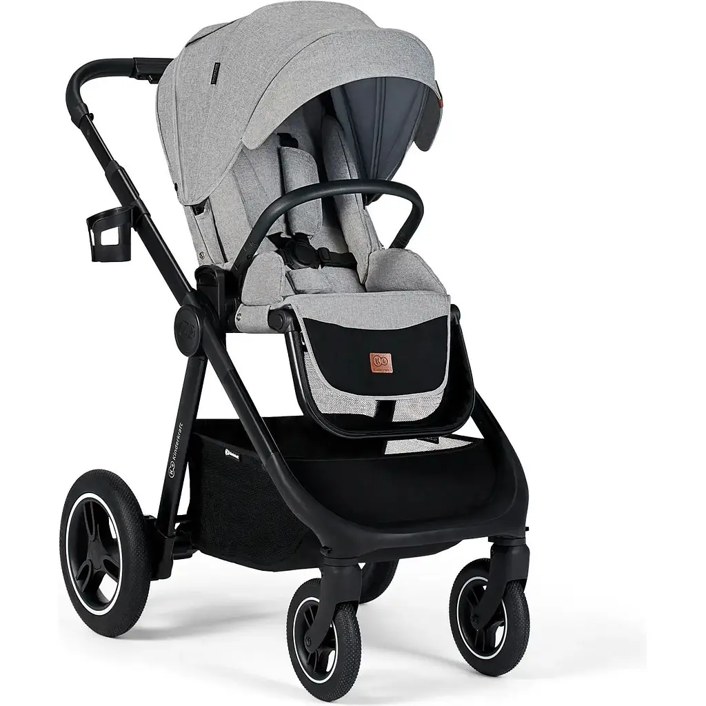 Універсальна коляска 2 в 1 Kinderkraft Everyday 2 Light Gray світло-сіра (00-00305224) - фото 4
