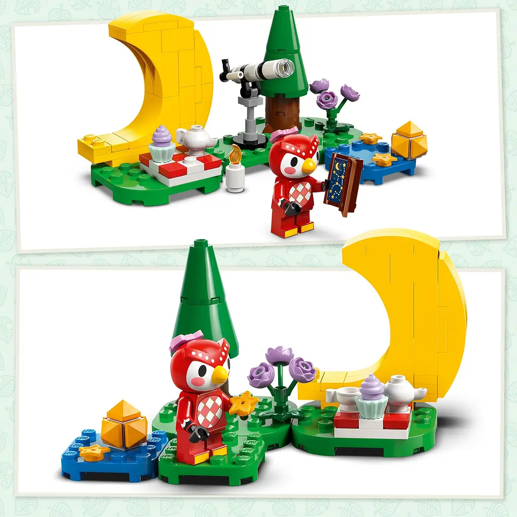 Конструктор LEGO Animal Crossing Наблюдение за звездами из Celeste 78 деталей (77053) - фото 7