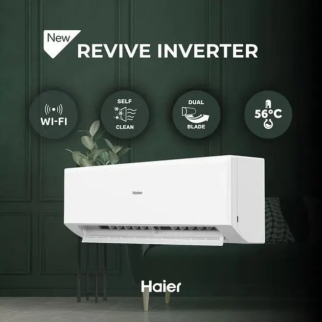 Кондиціонер Haier Revive Inverter AS68RDAHRA/1U68MRAFRA інвертор -15 - фото 6