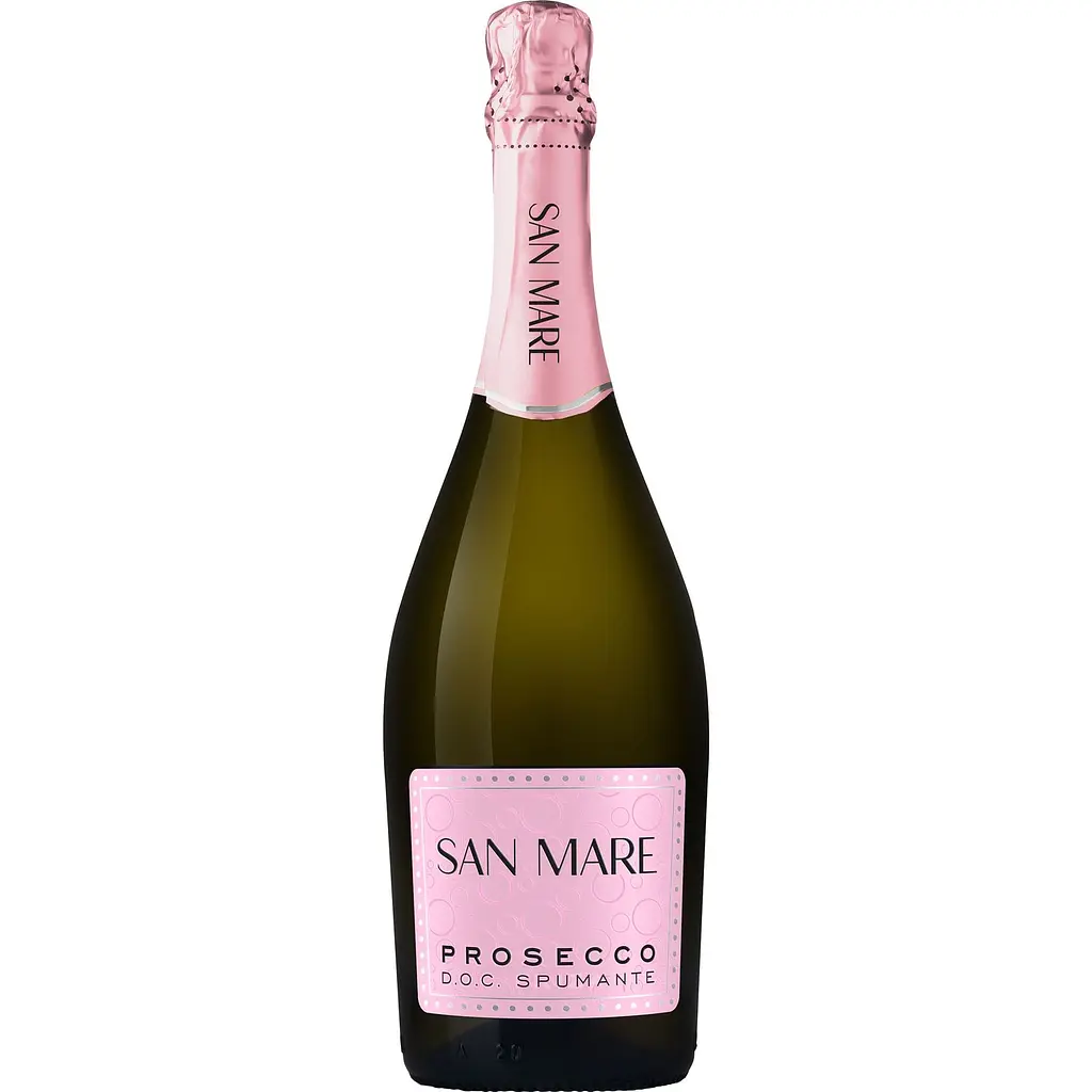 Уцінка. Вино ігристе San Mare Prosecco DOC Spumante екстрасухе біле 11% 0.75 л 