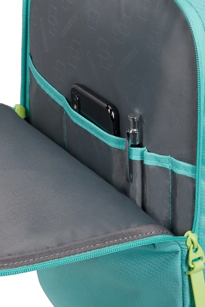 Рюкзак Для Подорожей M 15.6" American Tourister TAKE2CABIN DUSTY TURQUOISE/LIME 45x36x20 91G*64005 - фото 11