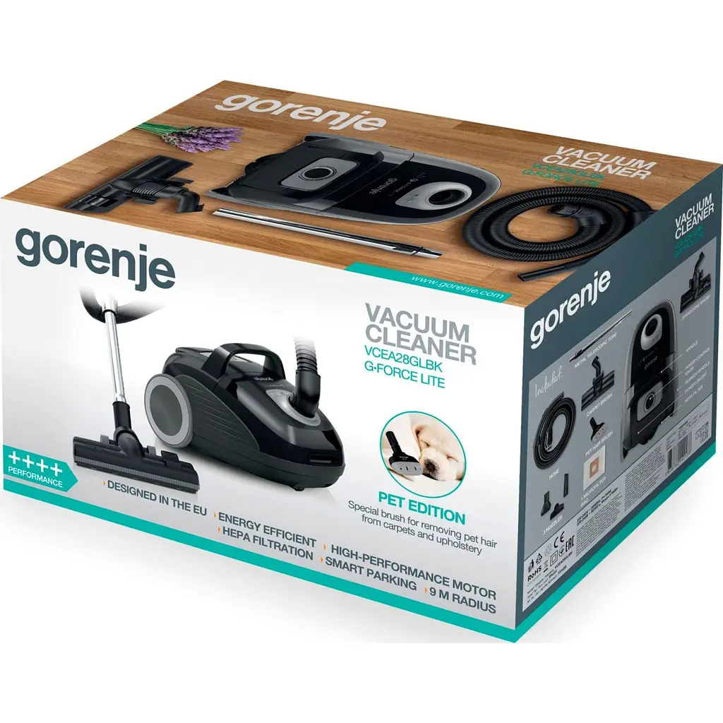 Пилосос Gorenje VCEA28GLBK (731459) [106349] - фото 8