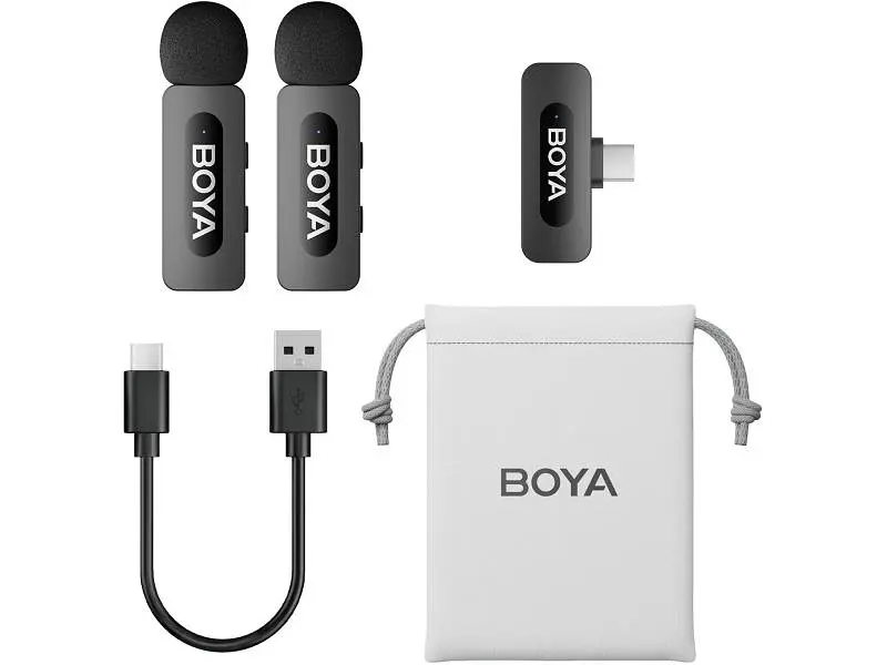 Мікрофонна радіосистема BOYA BY-V20 USB Type-C - фото 2