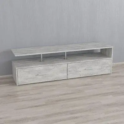 Тумбочка під ТВ Forte Adela Ш 1400/В 416/Г 350 Бетон