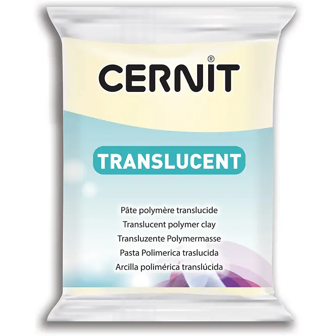Полімерна глина Cernit Translucent, 56 г., 024 Фосфор светящийся в темноте, (CR-CE0920056024)