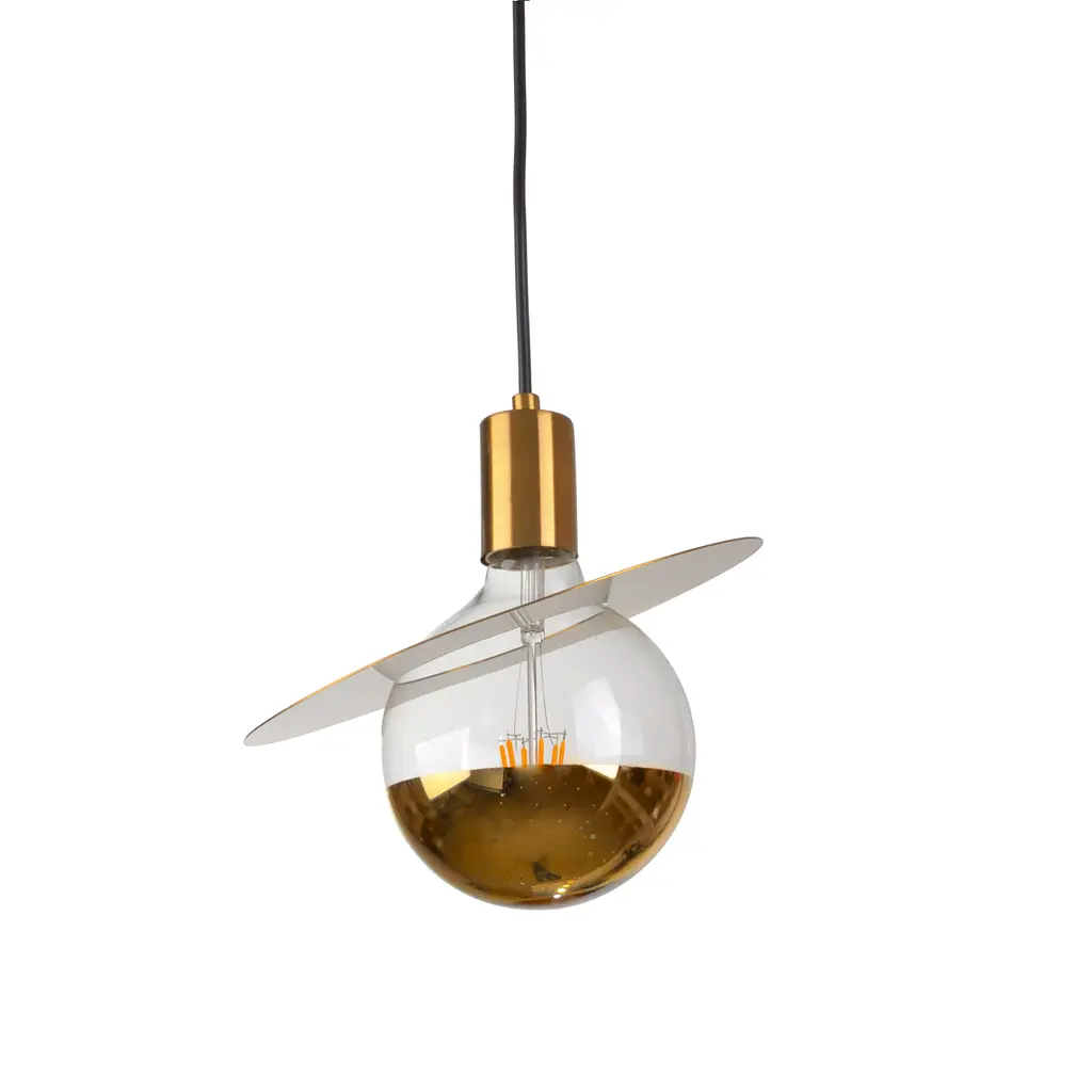 Люстра подвесная Brille современная Е27 60W G (BR-01 654S/1) - фото 4