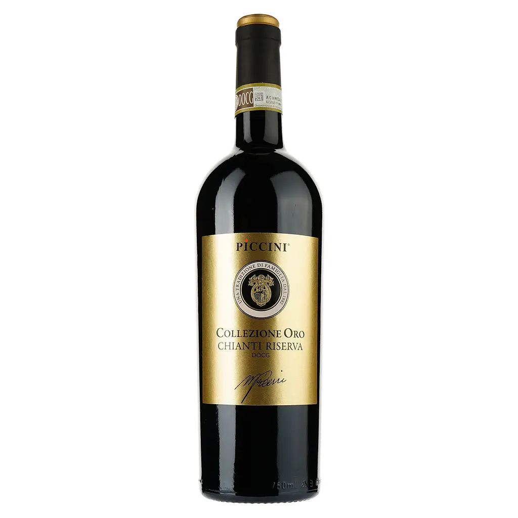 Вино Piccini Chianti Riserva Selezione Oro червоне сухе 2.25 л (3 шт. х 0.75 л) - фото 2