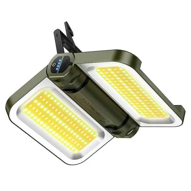 Кемпінговий ліхтар DL22 solar-powered (5000 mAh) Green Hoco teh0029709 - фото 2
