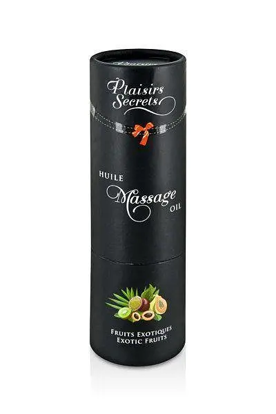 Зігріваюче масажне масло Bijoux Cosmetiques Light My Fire зігріваюче, полуниця з медом - фото 3