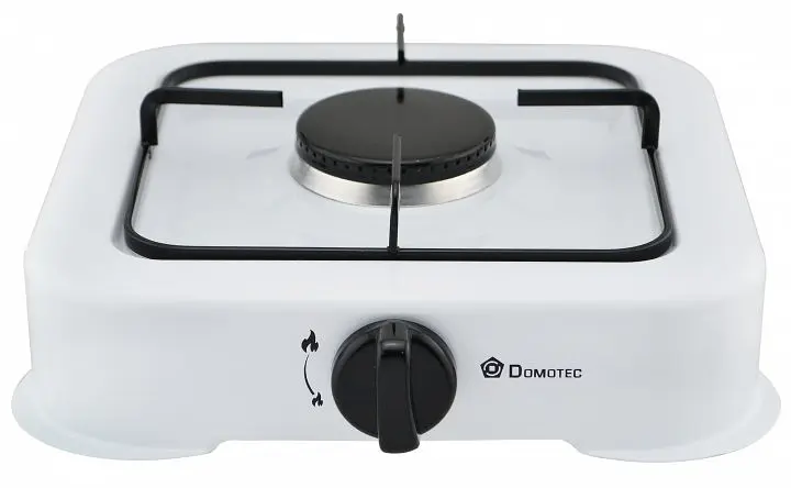 Плита газова настільна таганок Domotec MS 6601 біла - фото 5