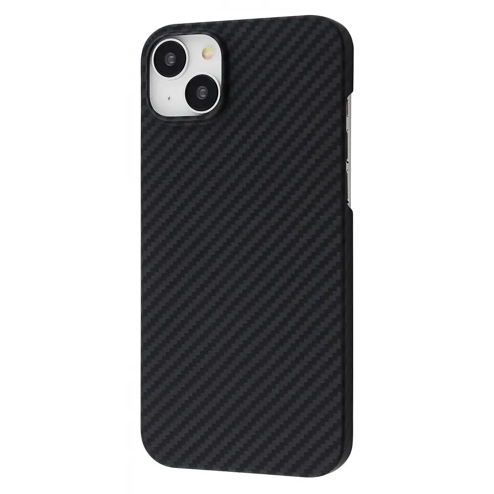 Чохол WAVE Premium Carbon Slim with Magnetic Ring iPhone 14 Plus/15 Plus
