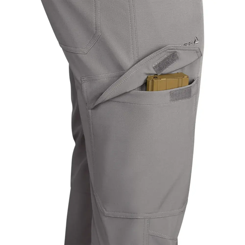 Брюки тактические Frontier Velox 36/34 Softshell Grid Fleece charcoal grey - фото 5