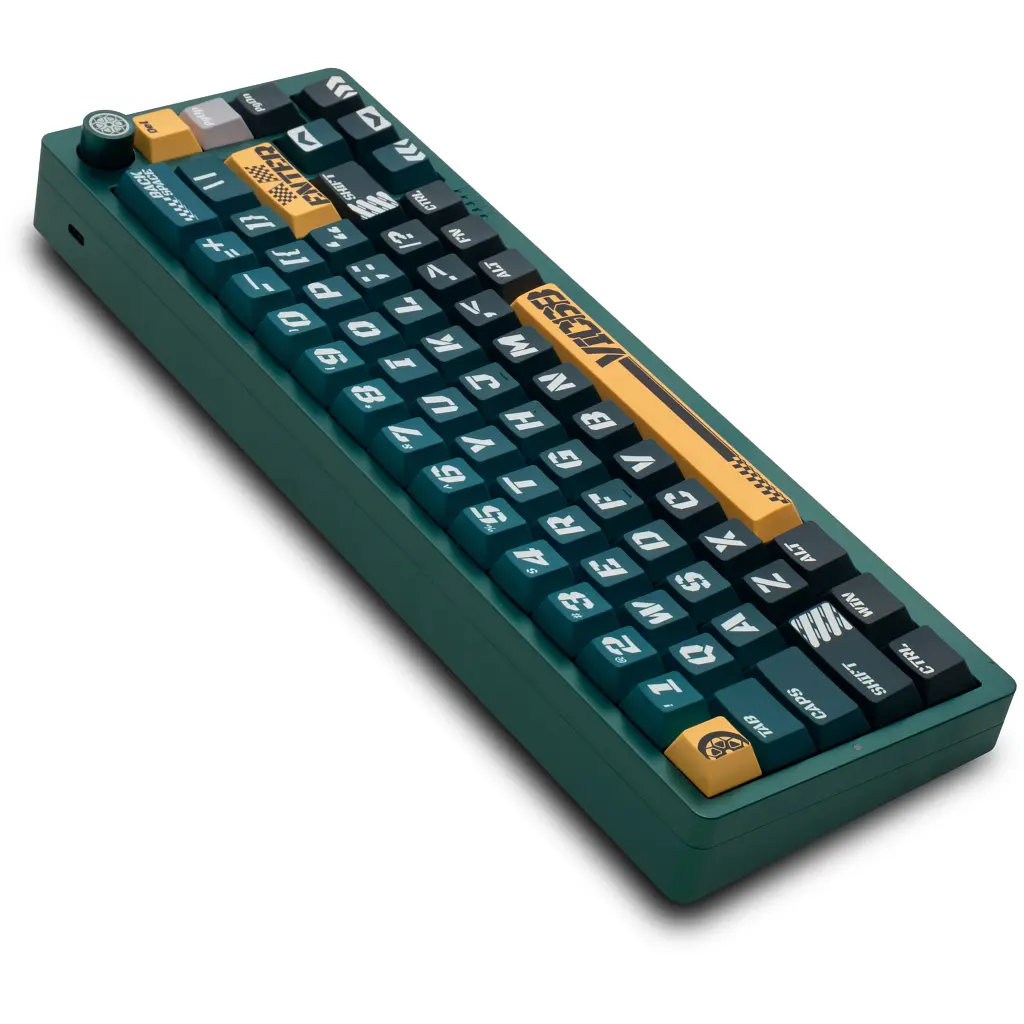 Клавіатура Thunderobot VIC68 TTC Ultra RGB King Magnetic Switch USB Parrot Green (6932066320188) - фото 8