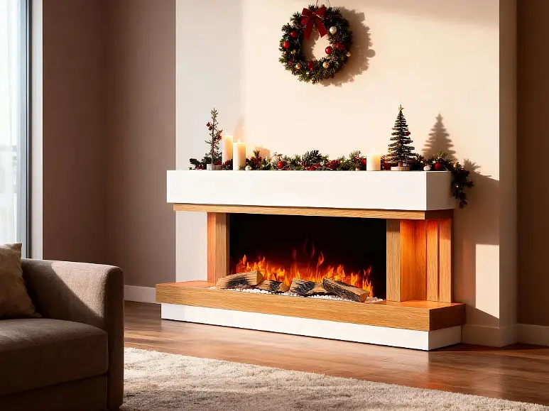 Електрокамін ArtiFlame Sogne AF52 — 3D-ефект полум’я, обігрів до 30 м², Wi-Fi - фото 4