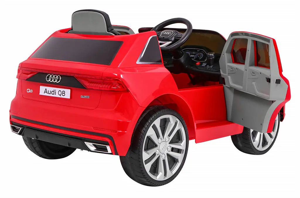 Електромобіль Ramiz Audi Q8 LIFT 12 В на пульті керування, чорний (PA.JJ2066.CZ) - фото 18