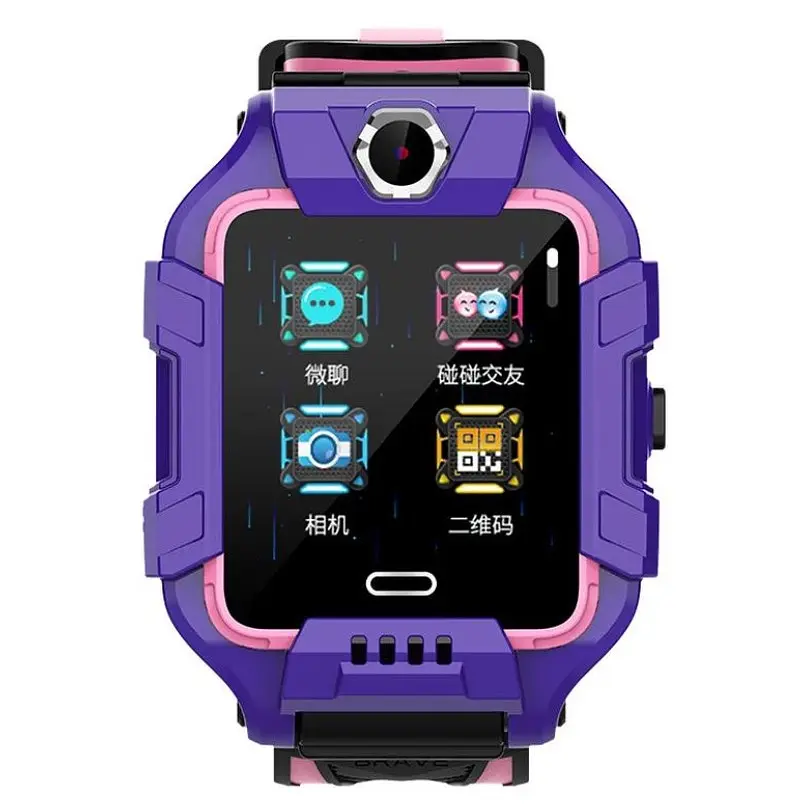 Детские Смарт-часы Smart Watch Y99C 4G Фиолетовый - фото 2