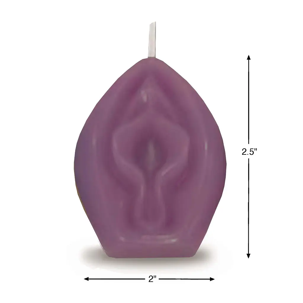 Свічка Eden’s Candle - Vanilla Scented Vagina - Eggplant SHOTS 36-CP.1154 100505 - фото 3