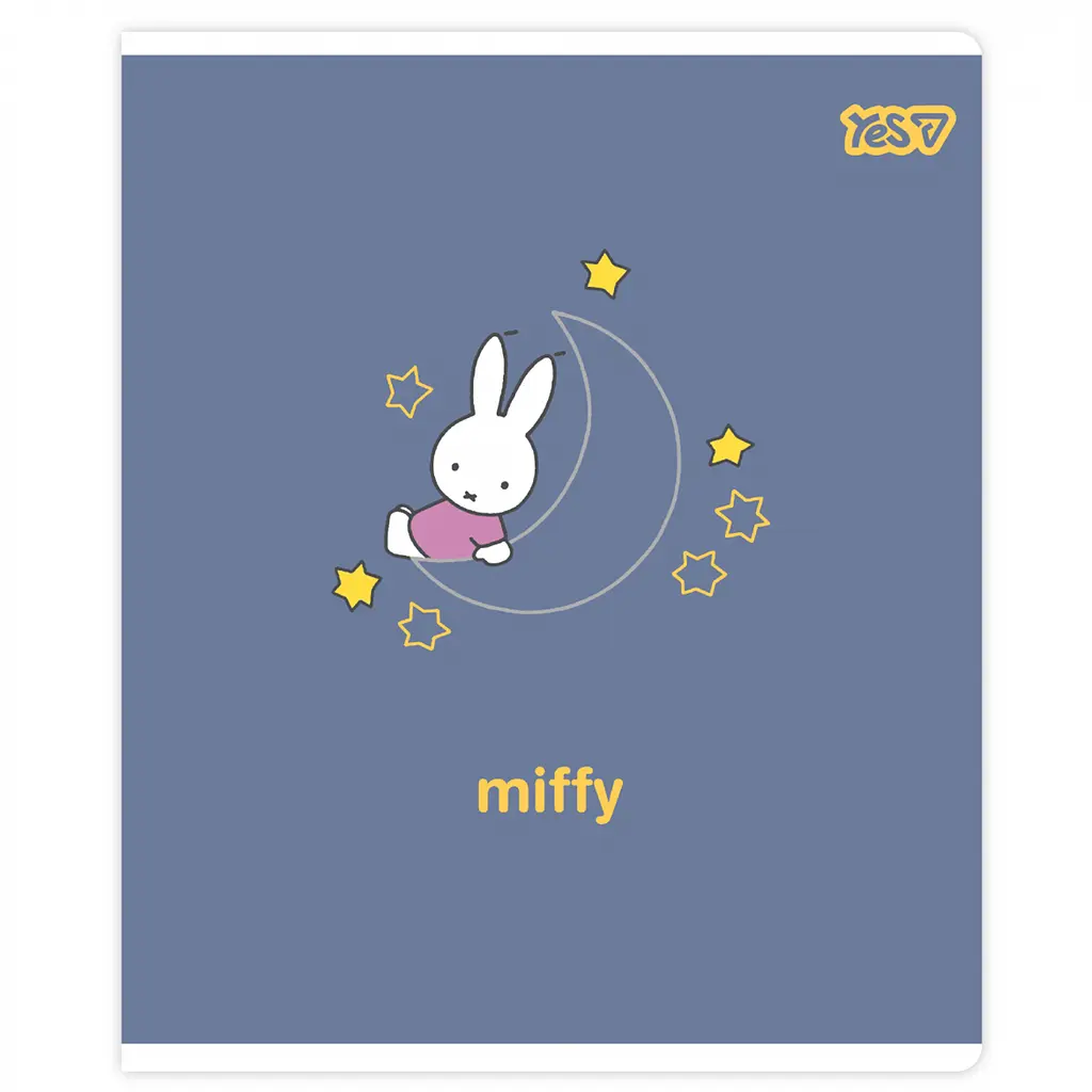 Зошит учнівський Yes Miffy Bunny А5 12 аркушів клітинка 10 шт. (768596) - фото 3