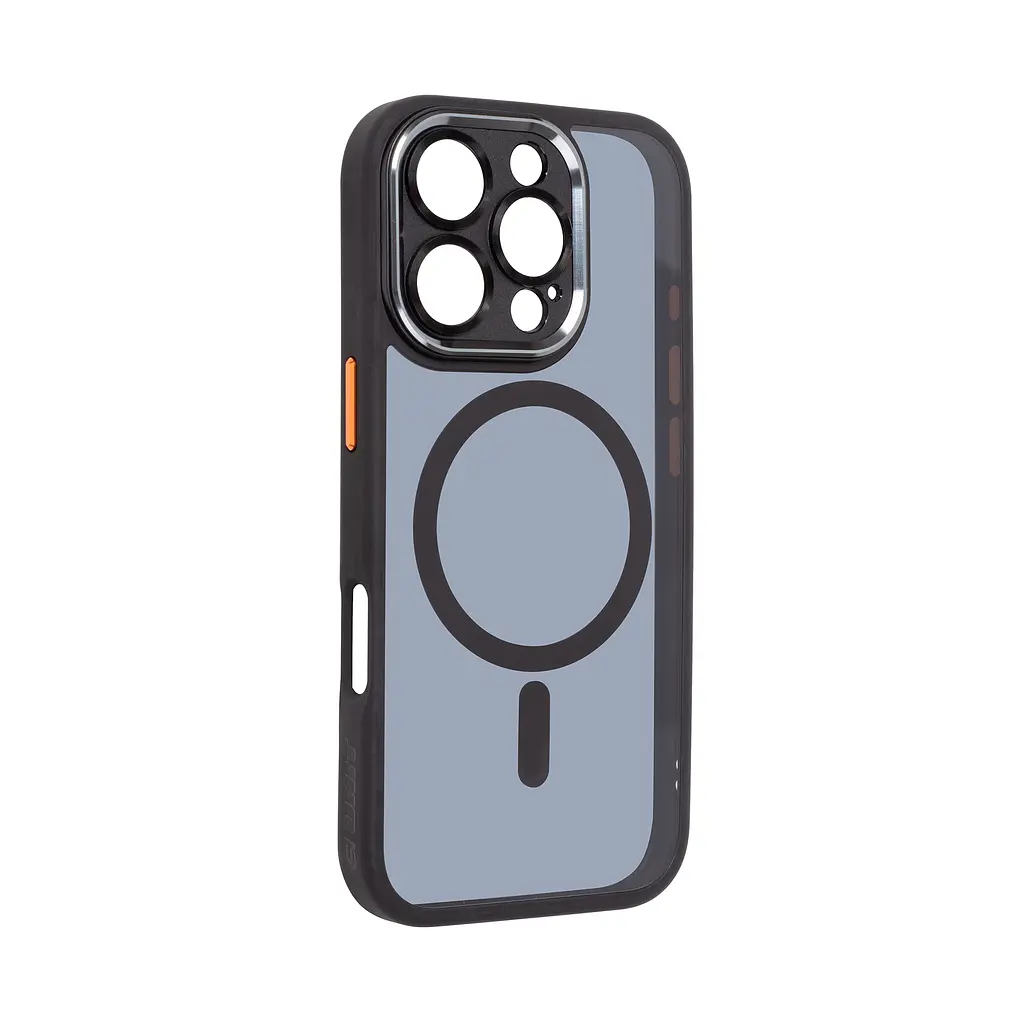 Чехол для Apple iPhone 16 Pro, Unit MagSafe SE, черный, с защитой камеры, магсейф, противоударный, магнитный, панель-накладка с MagSafe, с поддержкой беспроводной зарядки, TPU+PC, защита всего корпуса, ударопрочный, ArmorStandart (ARM81147) - фото 2