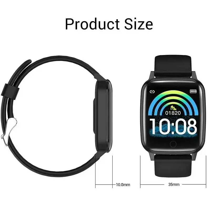 Смарт-годинник Pads R1 SmartWatch 1.3-дюймовий IPS-екран IP67 водонепроникний монітор серцевого ритму - фото 4