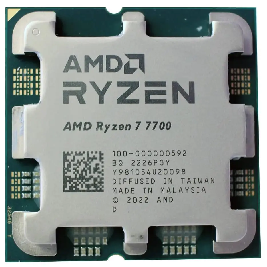 Процесор AMD Ryzen 7 7700 (100-100000592BOX) (Socket AM5, 16T, 5.3 ГГц, Box) Б/в - фото 2