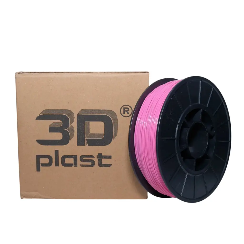 Пластик для 3D-принтера 3Dplast PLA 1.75 мм, 0.85 кг, pink (3DPLA17508PNK) - фото 2