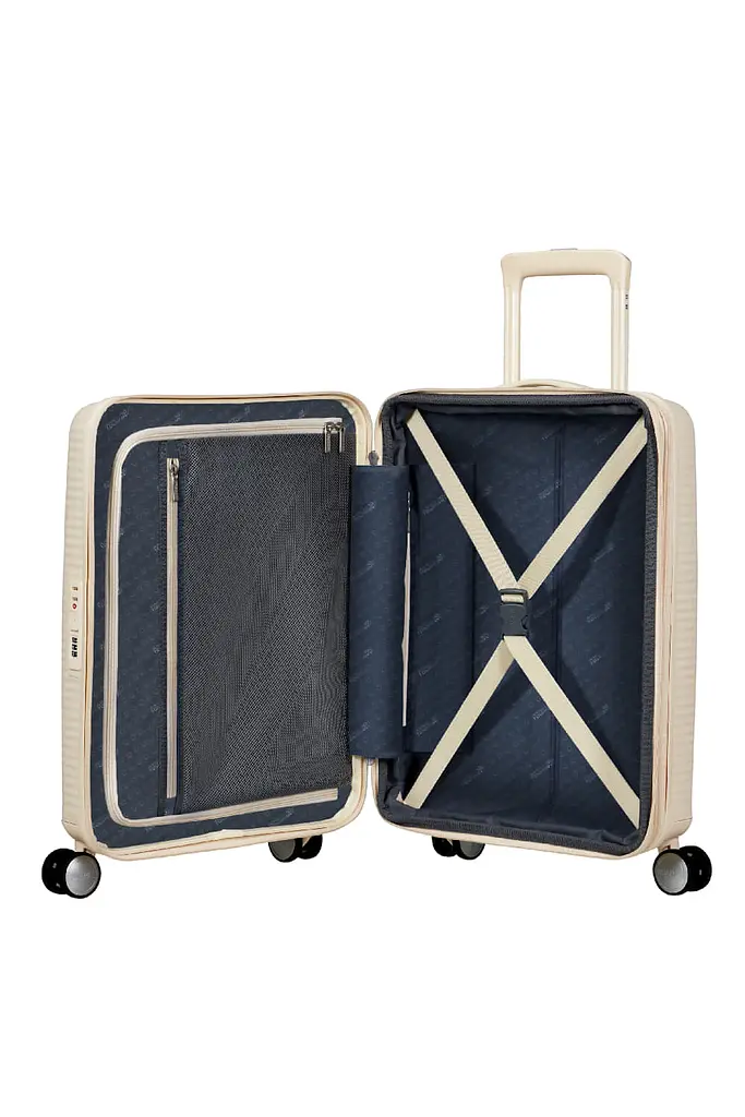 Валіза 55 См American Tourister SOUNDBOX COCONUT SAND 55x40x20(23) 32G*25001 - фото 2