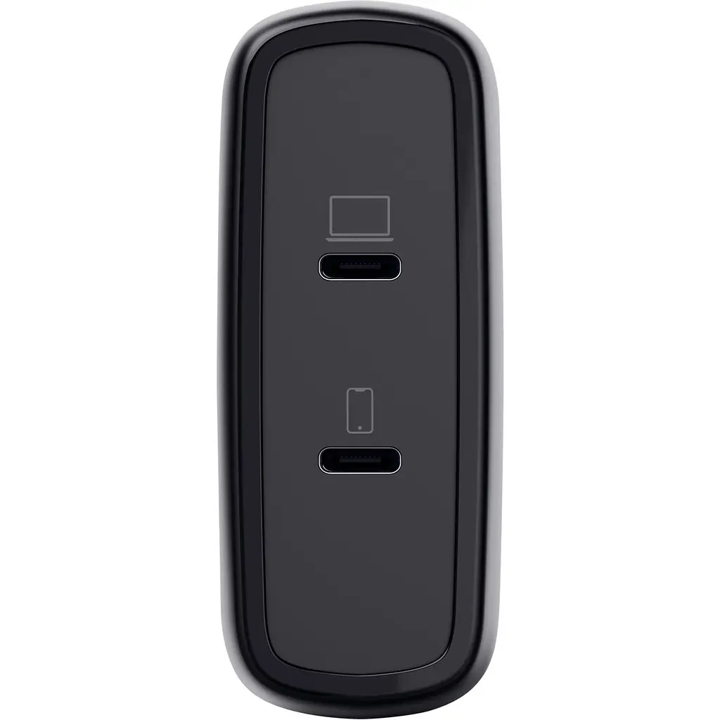 Зарядний пристрій Trust Maxo 100Вт, GaN, 2xUSB-C ,PD/PPS (25527_TRUST) - фото 5
