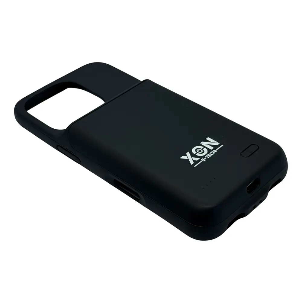 Чохол-акумулятор XON PowerCase для iPhone 16 Pro 5000 mAh Чорний (PCBS1116350B 4692) - фото 4