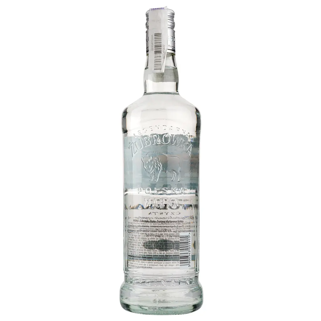 Уцінка. Горілка Zubrowka Biala, 40%, 0,7 л (484592) - фото 2