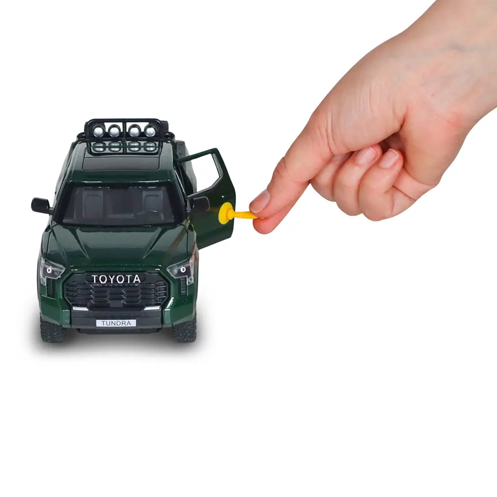 Автомодель TechnoDrive Toyota Tundra 1:24 зелена (KM08555) - фото 8