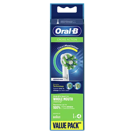 Насадки для електричної зубної щітки Oral-B Cross Action 4 шт. - фото 2