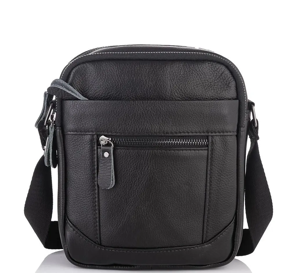 Чоловіча шкіряна сумка через плече маленька Tiding Bag A25-223A - фото 5