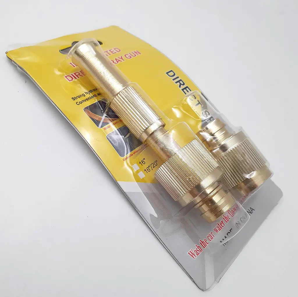 Насадка форсунка високого тиску розпилювач на латунний шланг INTEGRATED DIRECT SPRAY GUN UKC