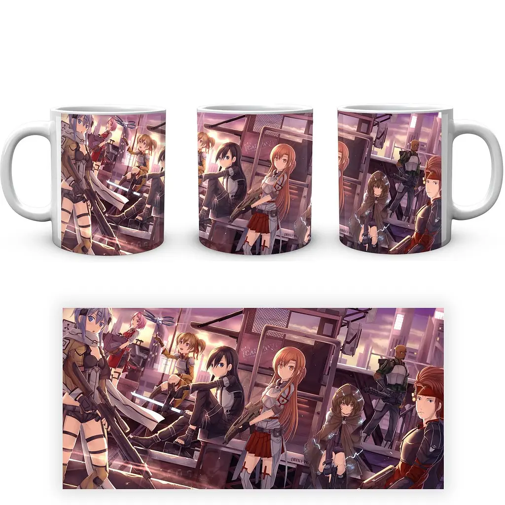 Кухоль GeekLand Sword Art Online Майстра меча онлайн SAO 02.17 330 мл білий - фото 4