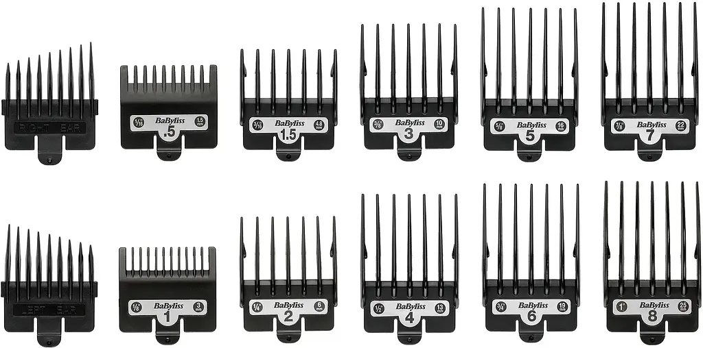 Машинка для стриження BaByliss Super-X Metal Series, акум., насадок-12, сталь з графітовим покриттям, чорно-сріблястий - фото 3