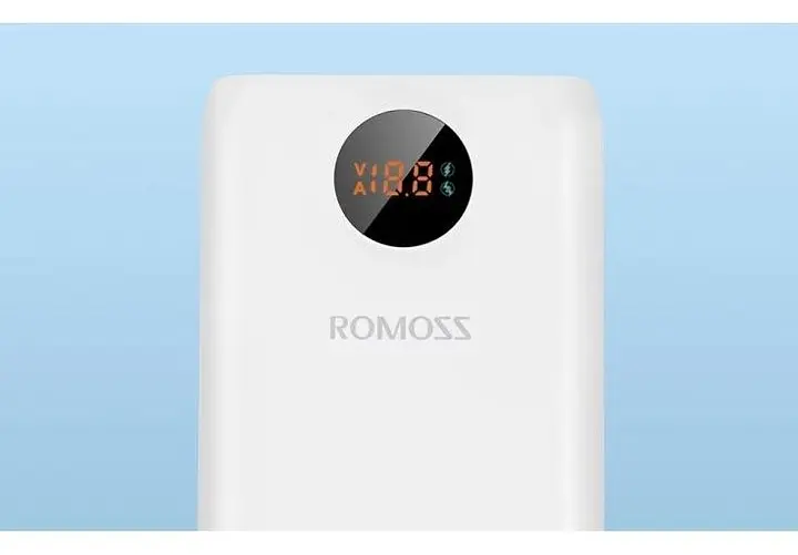Зовнішній акумулятор Romoss SW20SPro 20000mAh 30W (PSW20-392-1133H) білий - фото 4