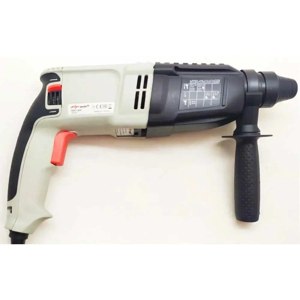 Перфоратор прямой Луч Профи ПЕЛ-1400 SDS-plus кейс 4 Дж 1400 Вт 5500 уд/мин 30412 - фото 8