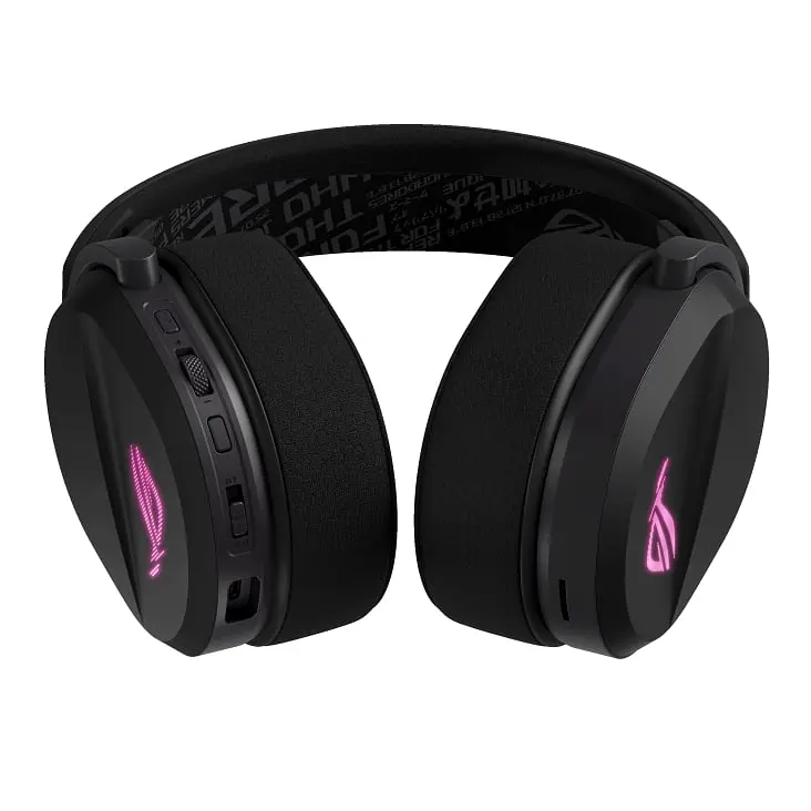 Гарнітура ігрова Asus ROG Pelta USB-A/BT/WL RGB 1.8 м чорний (90YH0410-BHUA00) - фото 5