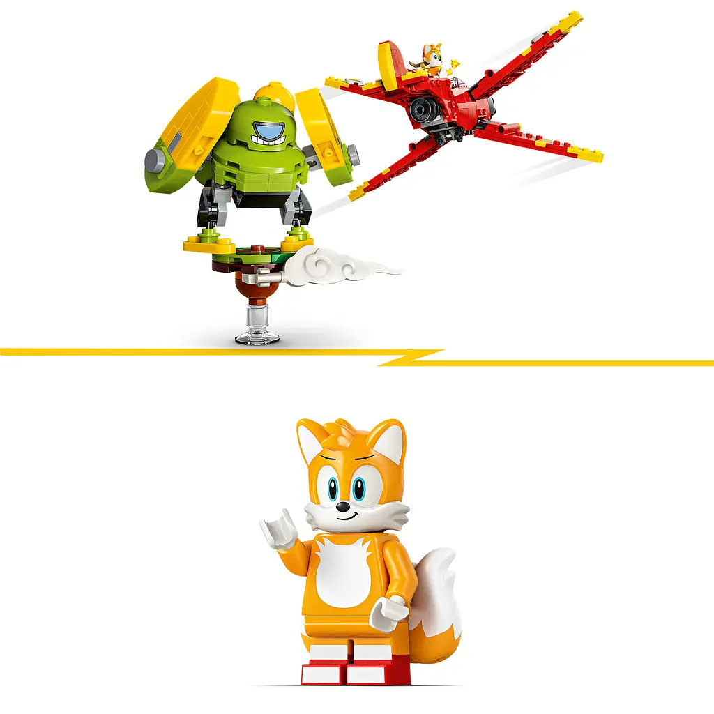 Конструктор LEGO Sonic Літак Тейлза Торнадо-1 310 ел. (77119) - фото 6