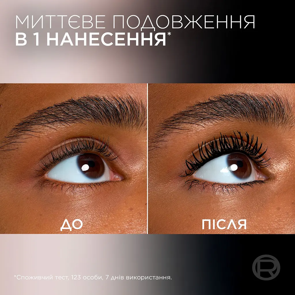 Туш для вій L’Oréal Paris Paradise Big Deal Latex Black екстрачорна 9.9 мл - фото 5