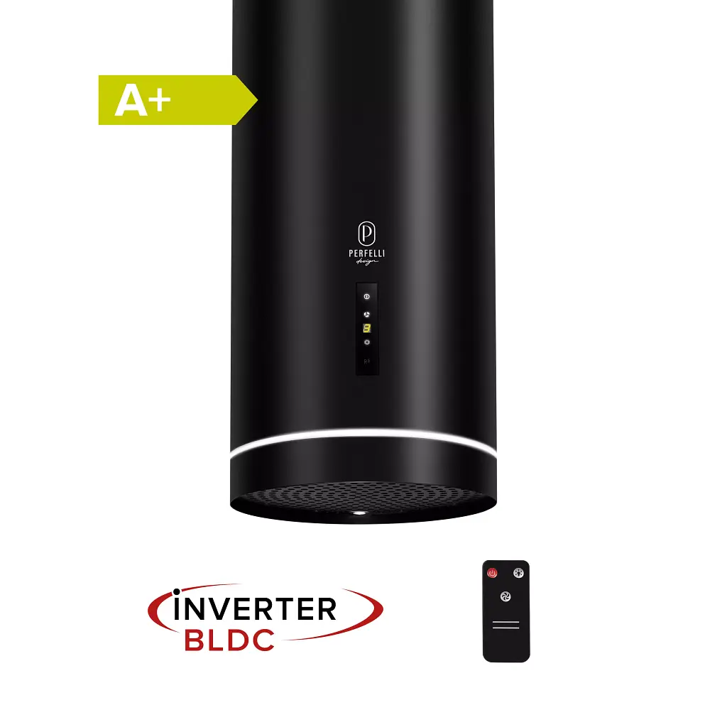 Витяжка пристінна PERFELLI DESIGN RICCO 35 NERO SILENZIO - фото 2
