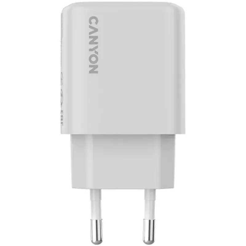 Зарядний пристрій Canyon OnCharge 250 25W 1xPD EU White (CNE-CHA250-01) - фото 3
