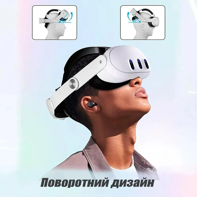 Крепление-ремешок Meta Oculus Quest 3 Elite Head Strap для VR очков - фото 6