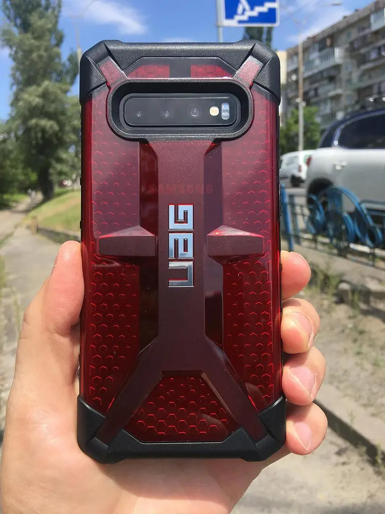 Чохол прозорий протиударний UAG Plasma 211343119393 для Samsung Galaxy S10 (6.1") Magma - фото 5