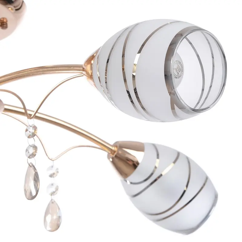 Люстра потолочная Brille классическая E14 40W G (LK-242C/5) - фото 3