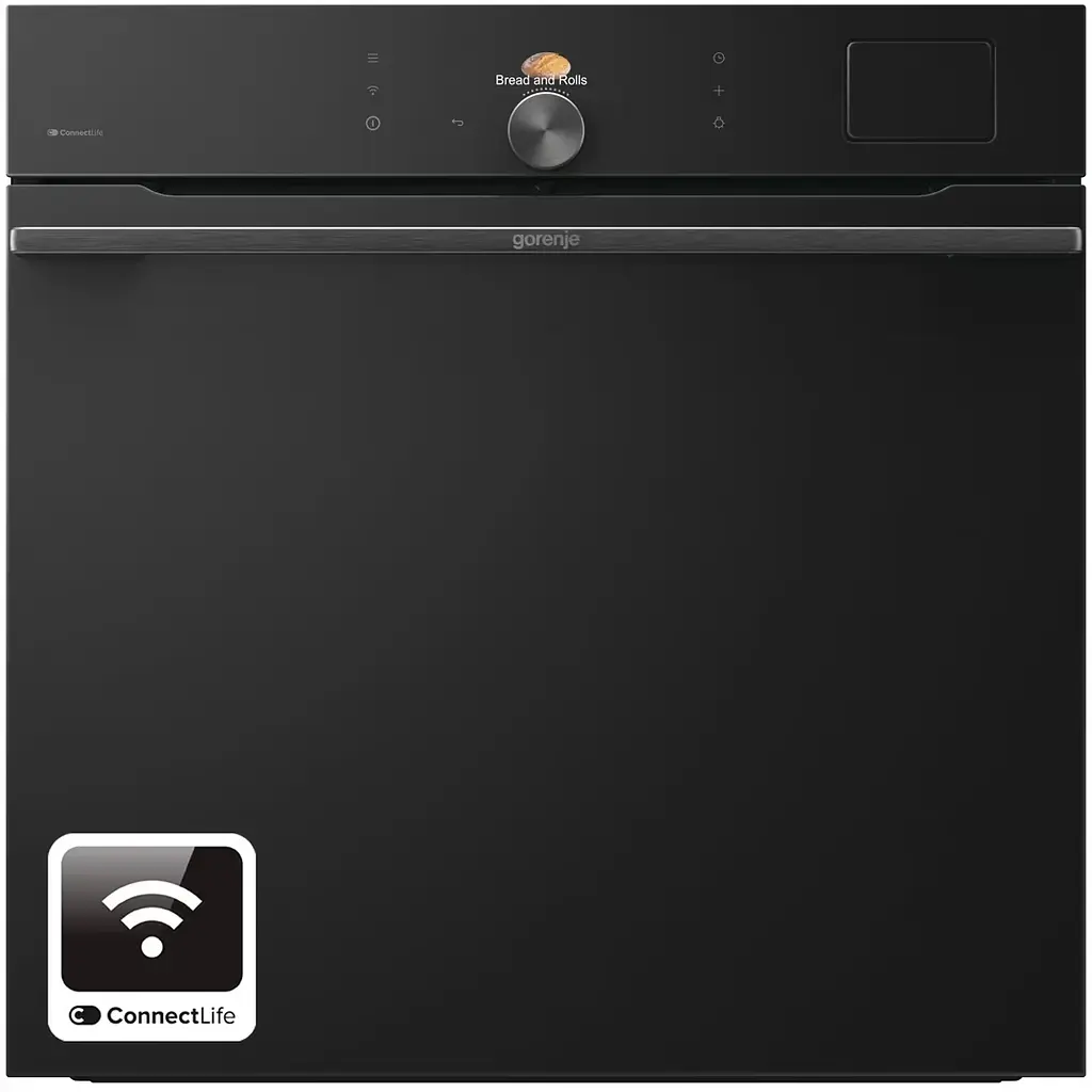 Gorenje Духовий шафа електричний, 77л, A+, пара, дисплей, піроліз, готов. на різних рівнях, чорний - фото 5