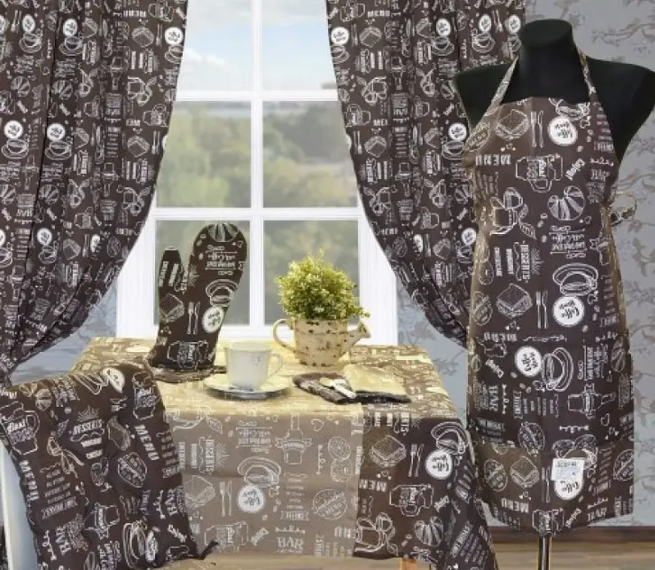 Доріжка Прованс Beige Breakfast, 120х40 см, бежевий (11073) - фото 2