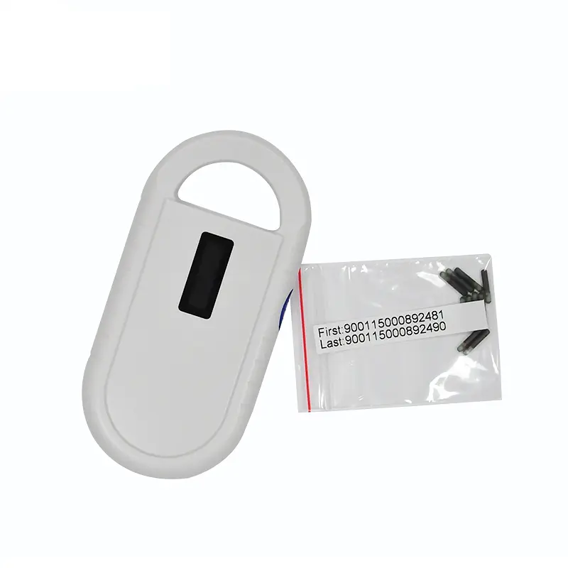 RFID cистема для ідентифікації тварин: зчитувач + 2 мікрочіпа з ін'єктором Faread PT160 (100152) - фото 4